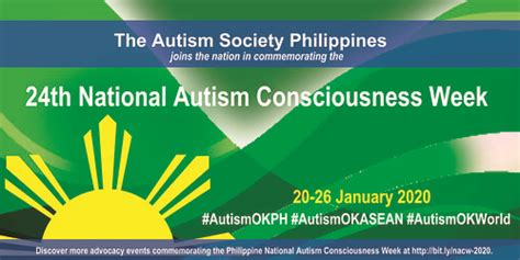 autism philippines|The National Autism Consciousness Week 2020.